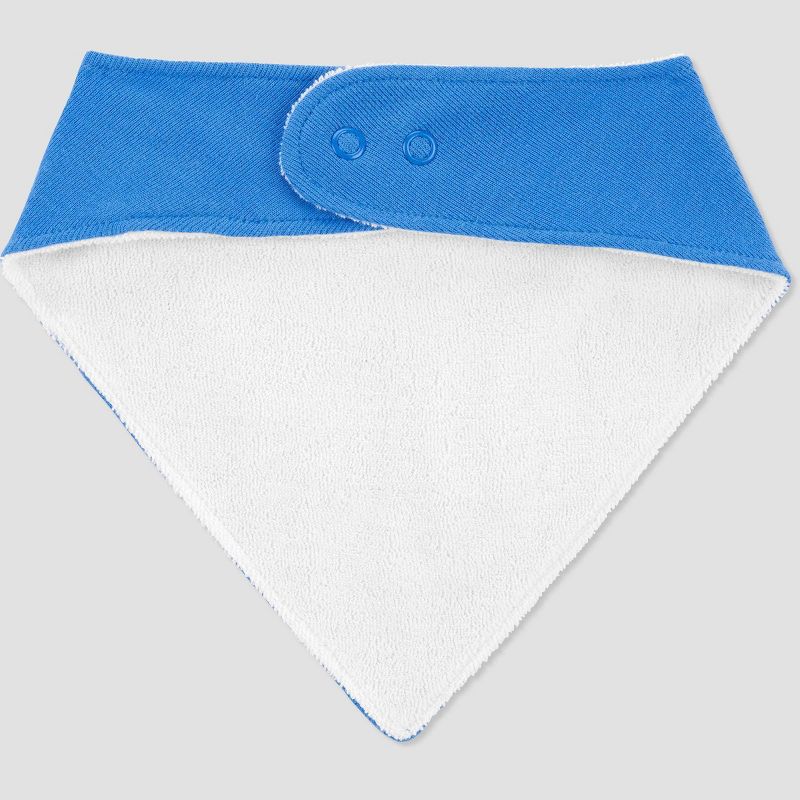 Carter&#39;s Just One by You&#174; Baby Boys&#39; 3pk Whale Bib - Blue, 3 of 5