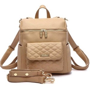 Luli Bebe Petit Monaco Diaper Bag Backpack, Made from Luxury Materials with Stylish Exterior, Spacious Interior for all Baby Products - 1 of 4