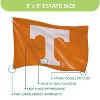 NCAA University of Tennessee Flag with Grommets, 3'x5' Tennessee Volunteers Outdoor College Flags & Banners for Garden Patio Indoor Wall Décor - 4 of 4