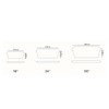 The HC Companies Akro Mils Farmhouse Venetian 18 Inch Rectangular Flower Box Plant Saucer Drip Tray for 18 Inch Venetian Flower Box, Chocolate - 4 of 4