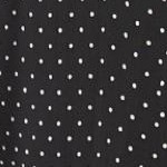 black polka dots