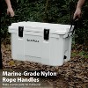 Hooure 60 Quart Cooler with Wheels, Ice Chests Portable Camping Cooler Holds Ice up to 6 Days, Leak-Proof Outdoor Insulated Cooler with Handle - 4 of 4