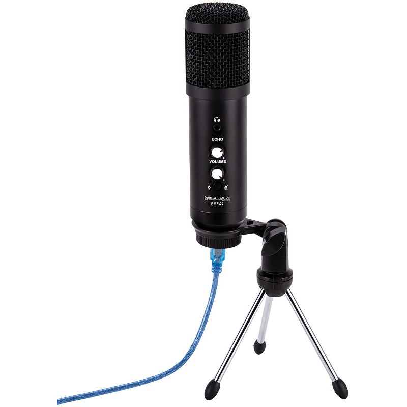Blackmore Pro Audio BMP-22 USB Cardioid Condenser Microphone Kit, 1 of 11