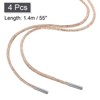 Unique Bargains Rhinestone Drawstring Cords Replacement Glitter Shoelaces 4 Pcs - 2 of 4