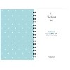Kahootie Co. Kahootie Co It's That Kinda Day - Daily Planner 6" x 9" Teal Polka Dots (ITKDTPD) - 2 of 4