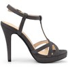 Allegra K Women's T Strap Open Toe Platform Stiletto Heel Sandals - 4 of 4