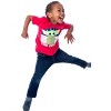 Star Wars Little Boys Yoda Character The Child Stars And Stripes T-Shirt Kids - 2 of 4