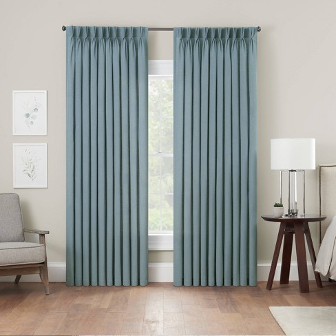 Serendipity 10 Pinch Pleat Light Filtering Curtain Panel - Waverly - image 1 of 4