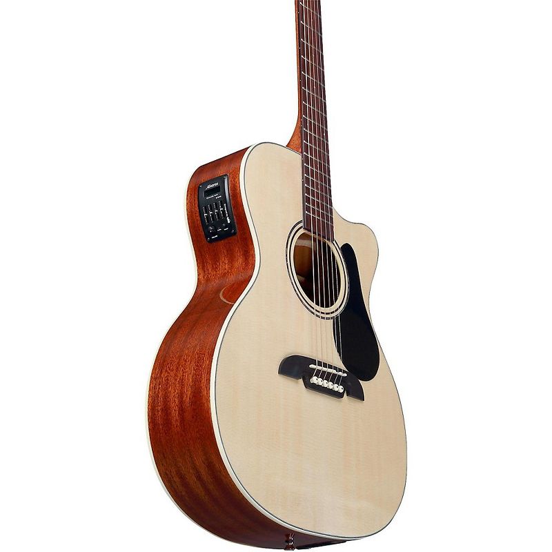 Alvarez RF26CE OM/Folk Acoustic-Electric Guitar, 5 of 7