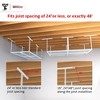 Shuntong 4'x8' The Atlas Pro Overhead Garage Storage Rack 1100 lbs Weight Capacity White - 4 of 4