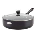Farberware Reliance 6qt Covered Saute Pan with Helper Handle Black