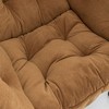 PAGED Accent Chair with Ottoman, Comfortable Living Room Chairs, Upholstered Lounge Chair with Metal Frame for Office - 4 of 4