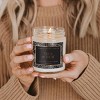 Sweet Water Decor Patterned Trick or Treat 9oz Clear Jar Candle with Gold Lid - 3 of 3