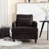 NicBex Upholstered Accent Chair with Solid Wood Frame,ModernLounge Chair with Soft Padded Seat,Chenille Arm Chairs for Bedroom,Reading Room - 2 of 4