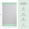 American Soft Linen 4 Piece Turkish Peshtemal Beach Towel Set, Light Weight Peshtemal Beach Pool Towels - 4 of 4