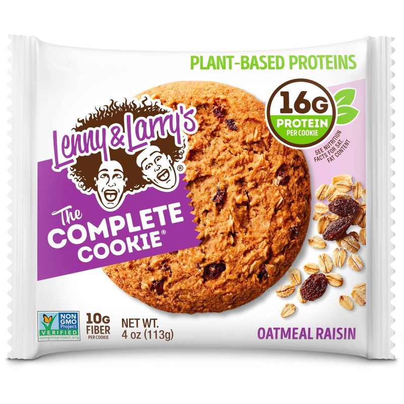 Lenny &#38; Larry&#39;s Complete Vegan Cookie - Oatmeal Raisin - 12ct, 3 of 10