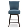 Spruce&Spring Upholstered 26-inch Counter Height Swivel Barstool - 2 of 4