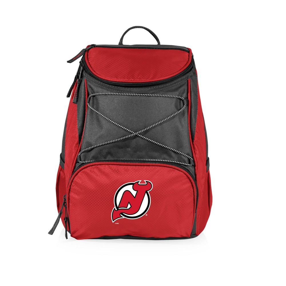 NHL New Jersey Devils PTX 13.5" Backpack Cooler - Red