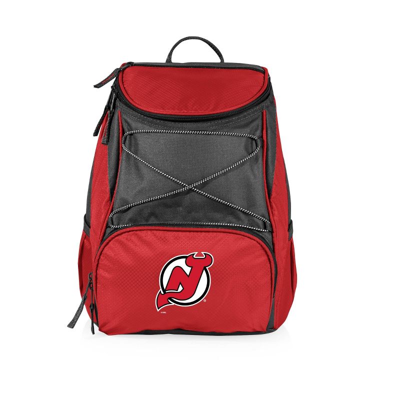 NHL New Jersey Devils PTX 13.5&#34; Backpack Cooler - Red, 1 of 7