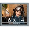 PosterPalooza | Textured Blue Picture Frame - UV Acrylic, Backing Board, Hanging Hardware Included - 2 of 4
