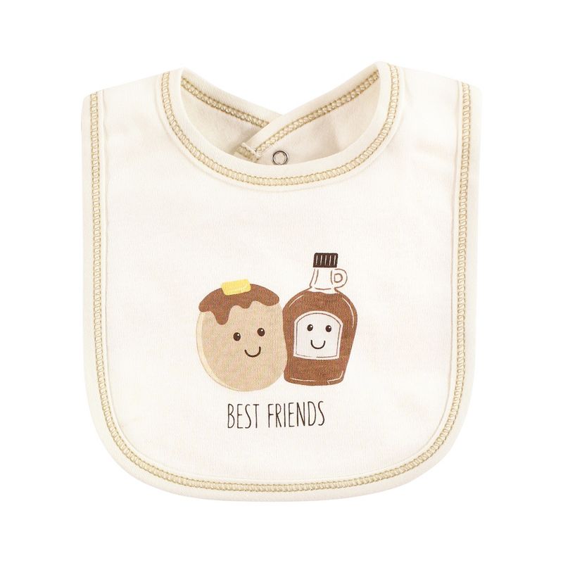 Touched by Nature Unisex Baby Organic Cotton Bibs, Better Together, One Size, 5 of 8