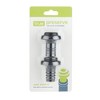 True Preserve: Vacuum Seal Stoppers bottle preserver, Wine Bottle Cork Set, Wine Saver and Stopper, Accessories for Wine Bottles, Black, Set of 2 - 4 of 4