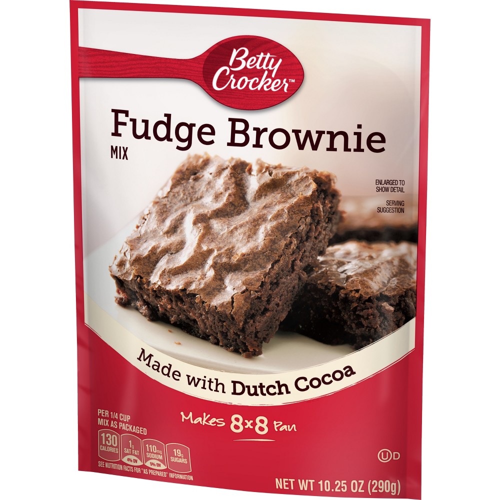 UPC 016000302808 product image for Betty Crocker Fudge Brownie Mix - 10.25oz | upcitemdb.com