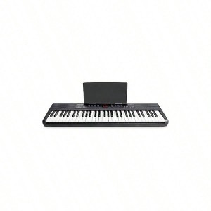Keyboard Piano with 61 Keys, Speakers, Tablet Stand, 300 Sounds, Music Lessons for Beginners - 1 of 4