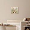 Art Remedy Sage Butterfly Colorful buterfly and flowers wall art Framed - 2 of 4