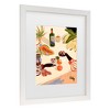 Trademark Fine Art - Arty Guava  Cheers To You Matted Framed Art - 3 of 4