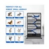 Nasitip Metal Small Animal Cage, 6-Tier Ferret Cage with Removable Flannel ramps and Hammock - 2 of 4