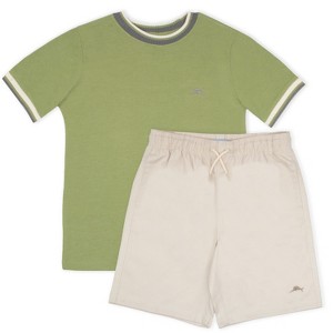 Tommy Bahama Little Boys 2 Piece Crewneck T-Shirt and Shorts Summer Set - 1 of 3