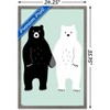 Trends International Andy Westface - Bears Gray Framed Wall Poster Prints - 3 of 4