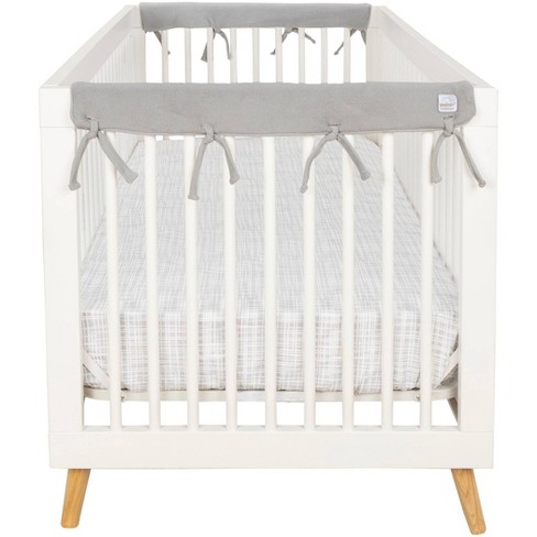 Trend Lab Crib Wrap Fleece Rail Covers - Gray : Target