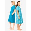 Dreams & Co. Women's Plus Size Dreams & Co 2-Pack Sleepshirt - 4 of 4