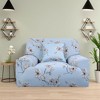 PiccoCasa Armchair Contemporary Floral stretch sofa cover 1 Pc - 2 of 3