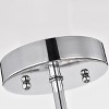 Chloe Lighting Frey Transitional 3 Light Chrome Semi-Flush Ceiling Fixture 16"Wide - 4 of 4