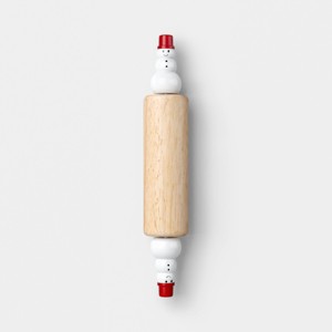 Christmas Mini Rolling Pin Red/White- Wondershop™ - 1 of 3