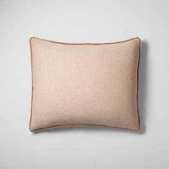 Textured Chambray Cotton Pillow Sham - Casaluna™