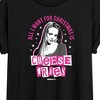 Women's - Mean Girls - Christmas Cheese Fries Oversized Graphic T-Shirt - 2 of 4