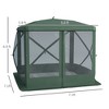 Pop Up Camping Canopy Gazebo Screen Shelter Tent with Single Person Easy Set-Up, Ventilating Mesh, Portable Carry Bag for Outdoor Camping Party Event - 3 of 4