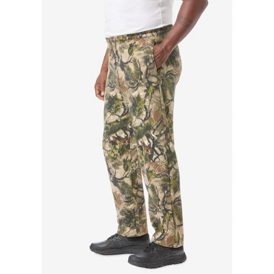 KingSize Fleece Open-Bottom Sweatpants