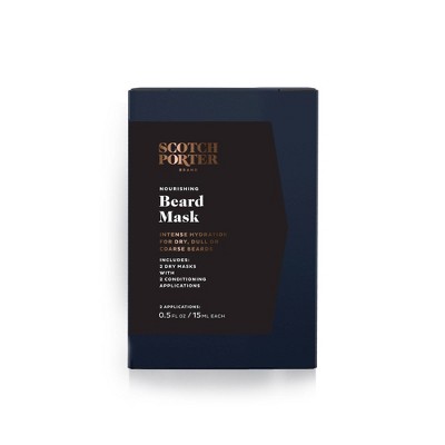 Scotch Porter Nourishing Beard Mask Set - 2ct