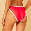 Women's High Leg Cheeky Bikini Bottom - Wild Fable™ - 2 of 4