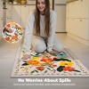 Joyfy Area Rugs for Living Room Non-Slip Washable Large Rug with Rubber Backing Soft Boho Floral Carpet for Bedroom Kids Nursery Dining Room - 2 of 4