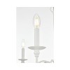 Elegant Lighting Rohan 36 inch chandelier in White - 4 of 4