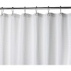Creative Scents Matte White Waffle 72" x 72" Shower Curtain - 3 of 4