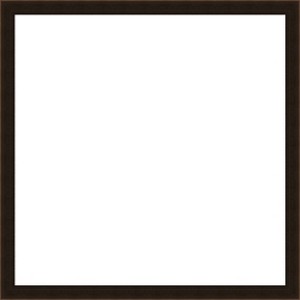 Amanti Art Espresso Brown Framed Dry Erase Magnetic Board - 1 of 4