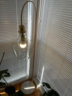 Madrot globe floor lamp clearance
