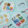 Juvale 3 Tier Stackable Storage Containers with Adjustable Compartments for Beads, Sewing Accessories, Arts and Crafts Supplies (6 x 6 x 5 In) - 2 of 4